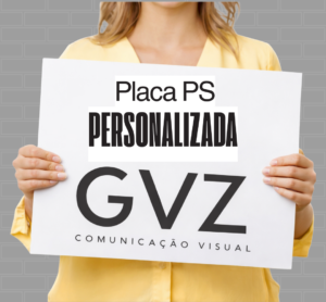 Placa PS Personalizada GVZ